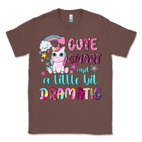 Chestnut cute smart and a little bit dramatic with unicorn Classic Tee - NancyCooperArtShop
