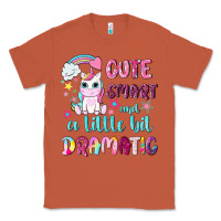 Copper cute smart and a little bit dramatic with unicorn Classic Tee - NancyCooperArtShop