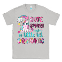 Moon Dust cute smart and a little bit dramatic with unicorn Classic Tee - NancyCooperArtShop