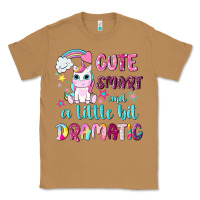 Toasted Coconut cute smart and a little bit dramatic with unicorn Classic Tee - NancyCooperArtShop