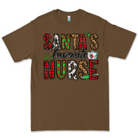 Cacao santa's favorite nurse Premium Tee - Jasminsmagicworld