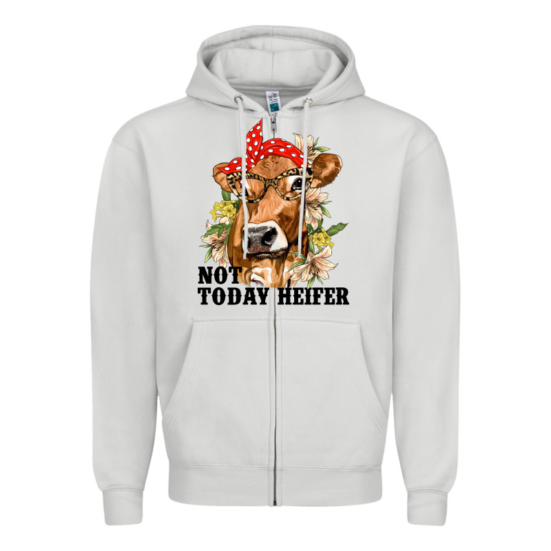 Cute Heifer Zipper Hoodie by texasbilliewilder | Teevron