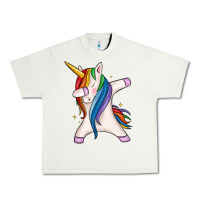Pistachio dabbing unicorn Urban Heavy Tee - MaliasSmallBusiness
