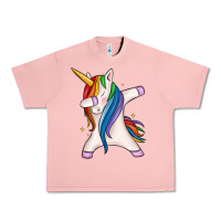 Salmon dabbing unicorn Urban Heavy Tee - MaliasSmallBusiness