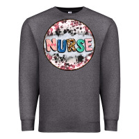 Charcoal Heather nurse coaster Premium Sweatshirt - CowGirlArtShop