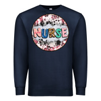 Navy nurse coaster Premium Sweatshirt - CowGirlArtShop