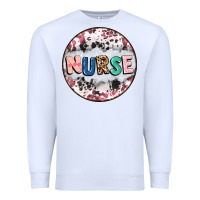 White nurse coaster Premium Sweatshirt - CowGirlArtShop