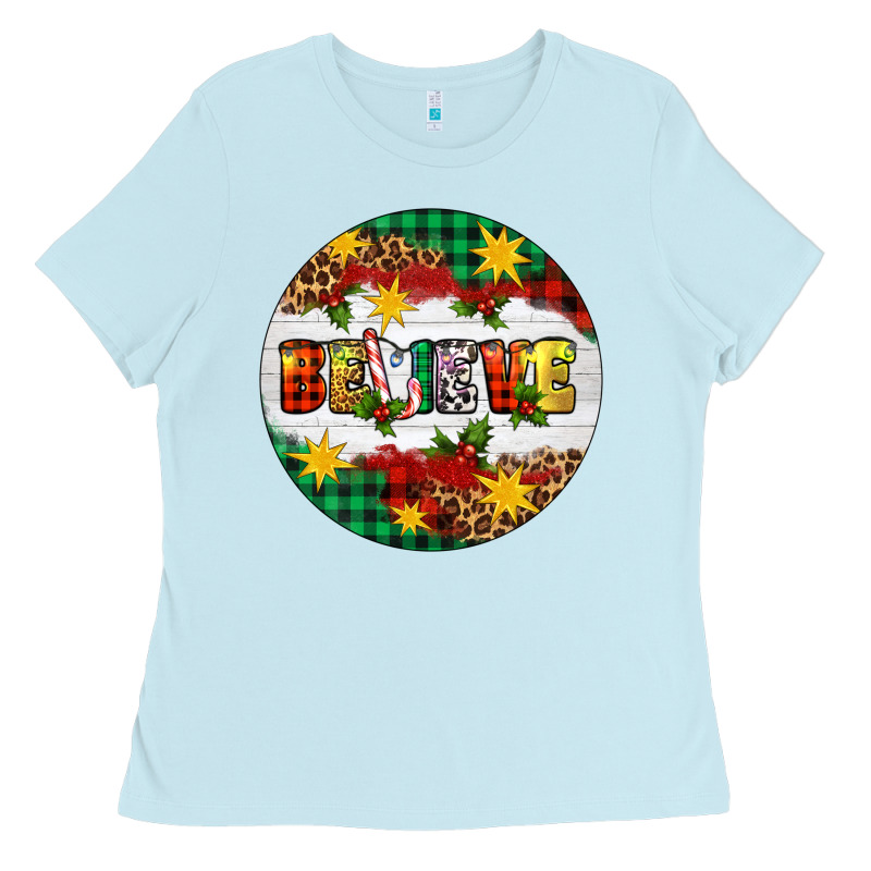 Christmas Believe Ladies Tee by Artiststas | Teevron