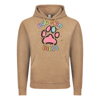 Dog Mom Vibes Vintage Hoodie | Teevron