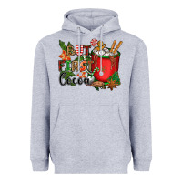 Heather Grey but first cocoa Heavyweight Hoodie - CowGirlArtShop