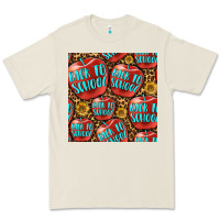 Bone back to school with apple seamless pattern Premium Tee - BundleAndBundleShop