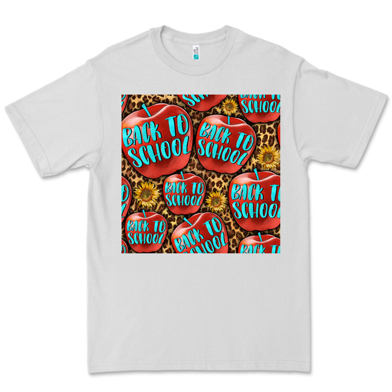 Back To School With Apple Seamless Pattern Premium Tee by BundleAndBundleShop | Teevron