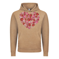 Vintage Coffee dog valentine Vintage Hoodie - MaliasSmallBusiness