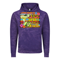 Cloud Purple life is short make it salty 1 Vintage Hoodie - Jasminsmagicworld