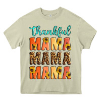 Mossy Thankful mama mama mama Heavy Core Tee - Artiststas
