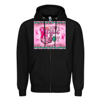 Black Give Cancer the boot Zipper Hoodie - NancyCooperArtShop