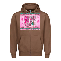 Chestnut Give Cancer the boot Zipper Hoodie - NancyCooperArtShop