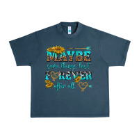 Midnight Navy maybe some things last forever after all Urban Heavy Tee - NancyCooperArtShop