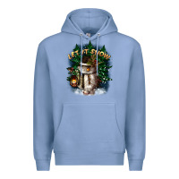 Colony Blue let it snow Premium Hoodie - CowGirlArtShop