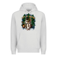 Dove Grey let it snow Premium Hoodie - CowGirlArtShop