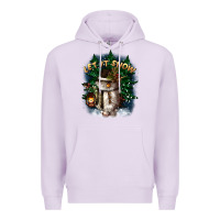 Lilac let it snow Premium Hoodie - CowGirlArtShop