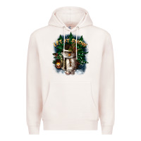 Pale Pink let it snow Premium Hoodie - CowGirlArtShop