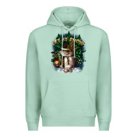 Seafoam let it snow Premium Hoodie - CowGirlArtShop