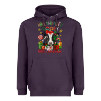 Plum have yourself a little christmas cow Heavyweight Hoodie - CowGirlArtShop