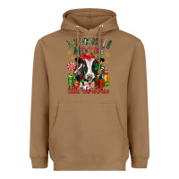 Toasted Coconut have yourself a little christmas cow Heavyweight Hoodie - CowGirlArtShop