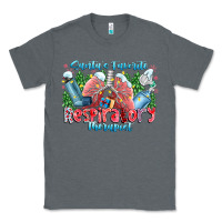Charcoal Heather santa's favorite respiratory therapist Classic Tee - CowhideDigitalArt