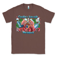 Chestnut santa's favorite respiratory therapist Classic Tee - CowhideDigitalArt