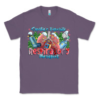 Lavender santa's favorite respiratory therapist Classic Tee - CowhideDigitalArt