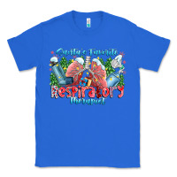 True Royal santa's favorite respiratory therapist Classic Tee - CowhideDigitalArt