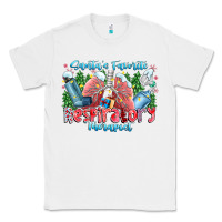 White santa's favorite respiratory therapist Classic Tee - CowhideDigitalArt