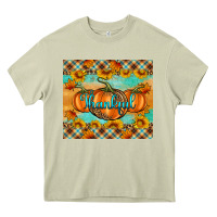 Mossy Thankful Pumpkins Heavy Core Tee - Artiststas