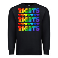 Black Rights rights rights pride Premium Sweatshirt - CowGirlArtShop