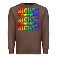 Chestnut Rights rights rights pride Premium Sweatshirt - CowGirlArtShop