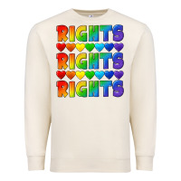 Sandshell Rights rights rights pride Premium Sweatshirt - CowGirlArtShop