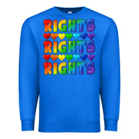 True Royal Rights rights rights pride Premium Sweatshirt - CowGirlArtShop