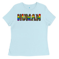 Baby Blue human Ladies Tee - JahusDesignShop