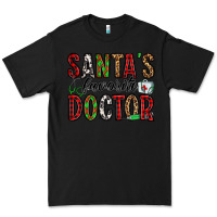 Black santa's favorite doctor Premium Tee - Jasminsmagicworld