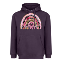 Plum cancer rainbow Heavyweight Hoodie - CowGirlArtShop