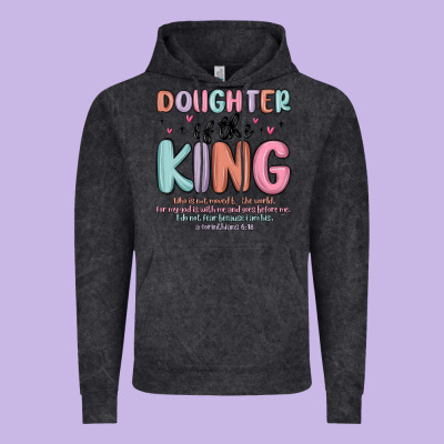 Doughter Of The King Malia Vintage Hoodie Designed By Maliassmallbusiness
