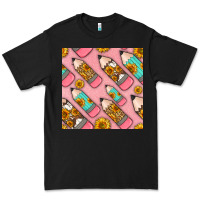 Black western pencil seamless pattern Premium Tee - BundleAndBundleShop