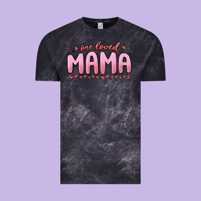 One Loved Mama Vintage Tee Designed By Maliassmallbusiness