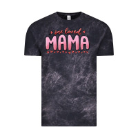 Cloud Black one loved mama Vintage Tee - MaliasSmallBusiness