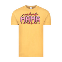 Vintage Mustard one loved mama Vintage Tee - MaliasSmallBusiness