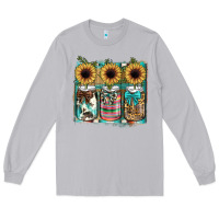 Moon Dust mason jar, sunflower Long Sleeve Tee - JahusDesignShop