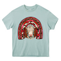 Valentines Hereford Rainbow Heavy Core Tee | Teevron