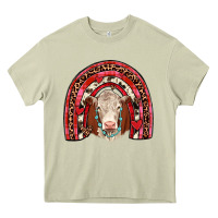 Mossy valentines hereford rainbow Heavy Core Tee - JahusDesignShop